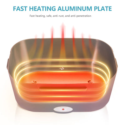 110V Electric Heating Lunch Box Portable Food Warmer Container