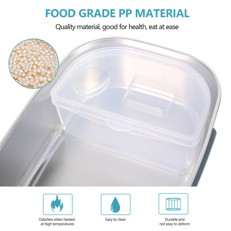 110V Electric Heating Lunch Box Portable Food Warmer Container