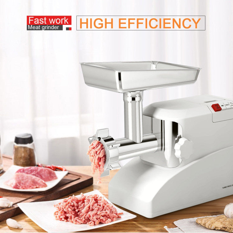 2000W Electric Meat Grinder Mincer Chopper with Cutting Accessories