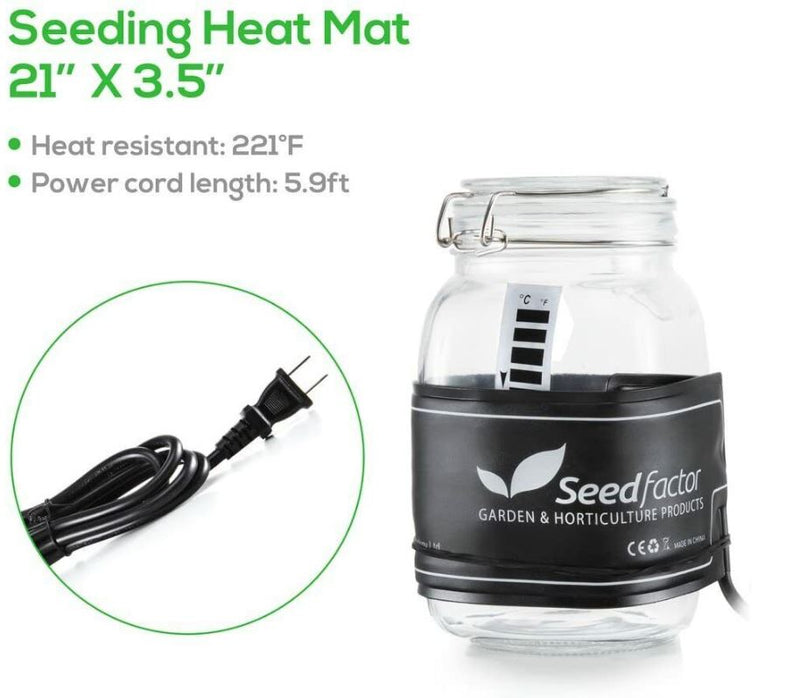 Seed Heat Mat for Germination Propagation, Seedling Heating Pad for Plants