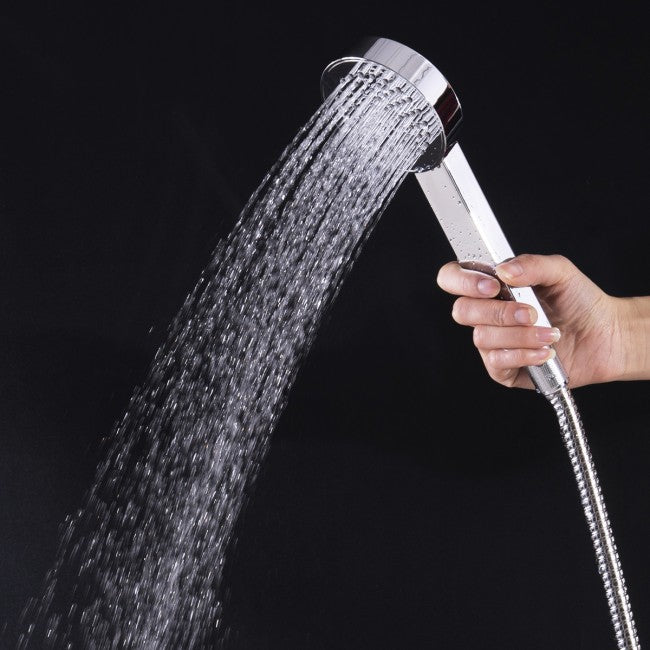 Shower Panel Rainfall Jet System Stainless Steel Tower with Massage Handheld Sprayer