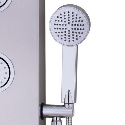 Shower Panel Rainfall Jet System Stainless Steel Tower with Massage Handheld Sprayer