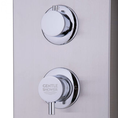 Shower Panel Rainfall Jet System Stainless Steel Tower with Massage Handheld Sprayer