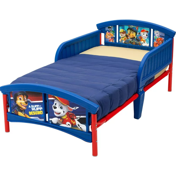 Nick Jr. PAW Patrol Plastic Toddler Kid’s Bed