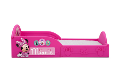 Disney Minnie Mouse Plastic Sleep and Play Toddler Bed