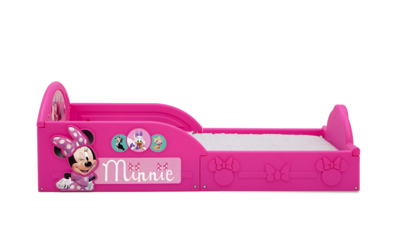 Disney Minnie Mouse Plastic Sleep and Play Toddler Bed