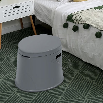 Portable Travel Camping Toilet with Paper Holder for Indoor and Outdoor