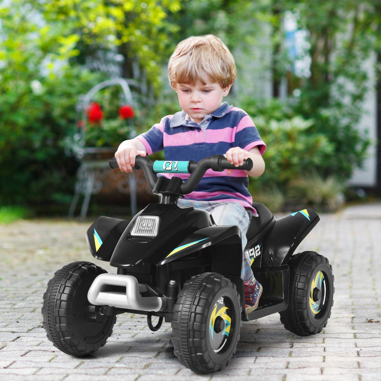 6V Kids Electric Ride On Toy 4 Wheels ATV Riding