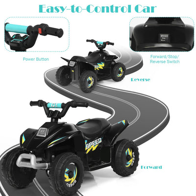 6V Kids Electric Ride On Toy 4 Wheels ATV Riding