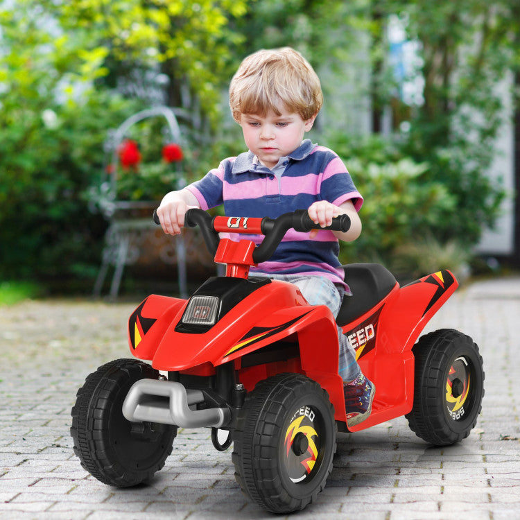 6V Kids Electric Ride On Toy 4 Wheels ATV Riding