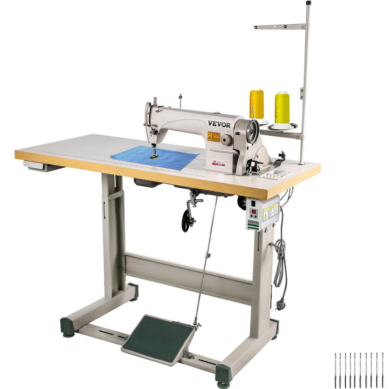 Industrial Sewing Machine Table Stand, Lockstitch Commercial Grade Stitching Machine
