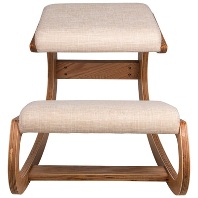 Ergonomic Wooden Kneeling Chair Strengthen Muscles Relieve Fatigue Furniture