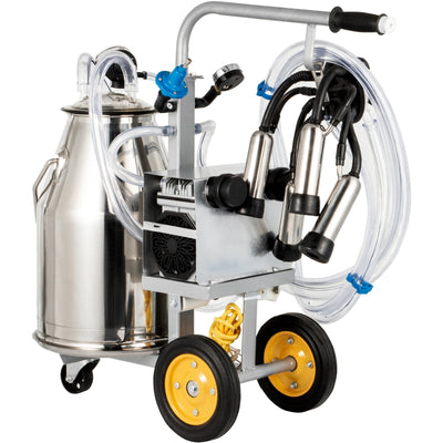 25L Electric Cow Goat Milker Suction, Milking Machine for Cows