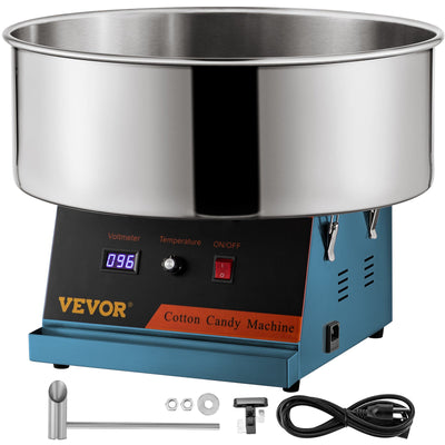 Commercial Cotton Candy Machine Sugar Floss Maker 19.7'' Bowl