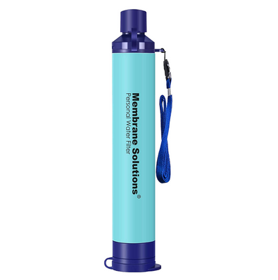 3 Pack Personal Water Filter Straw Purifier Portable Water Filtration System Camping Hiking Emergency Survival