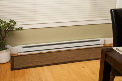 Electric Baseboard Heater, 72" Mounted Baseboard Room Heater 240/208V
