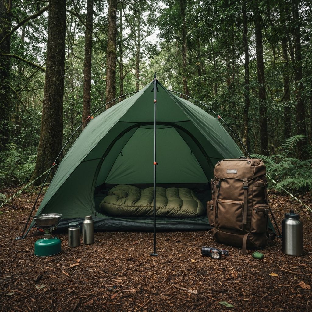 Professional camping equipment