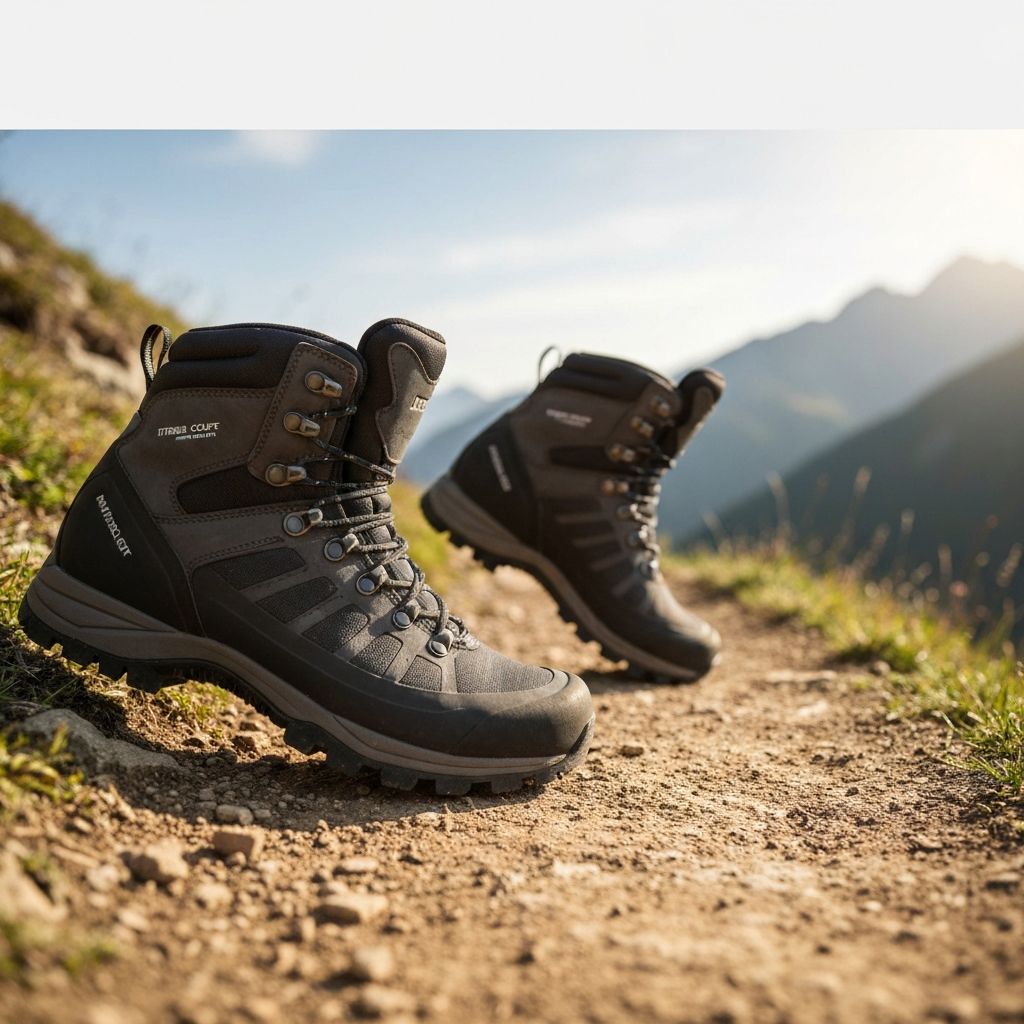 High-quality trekking boots